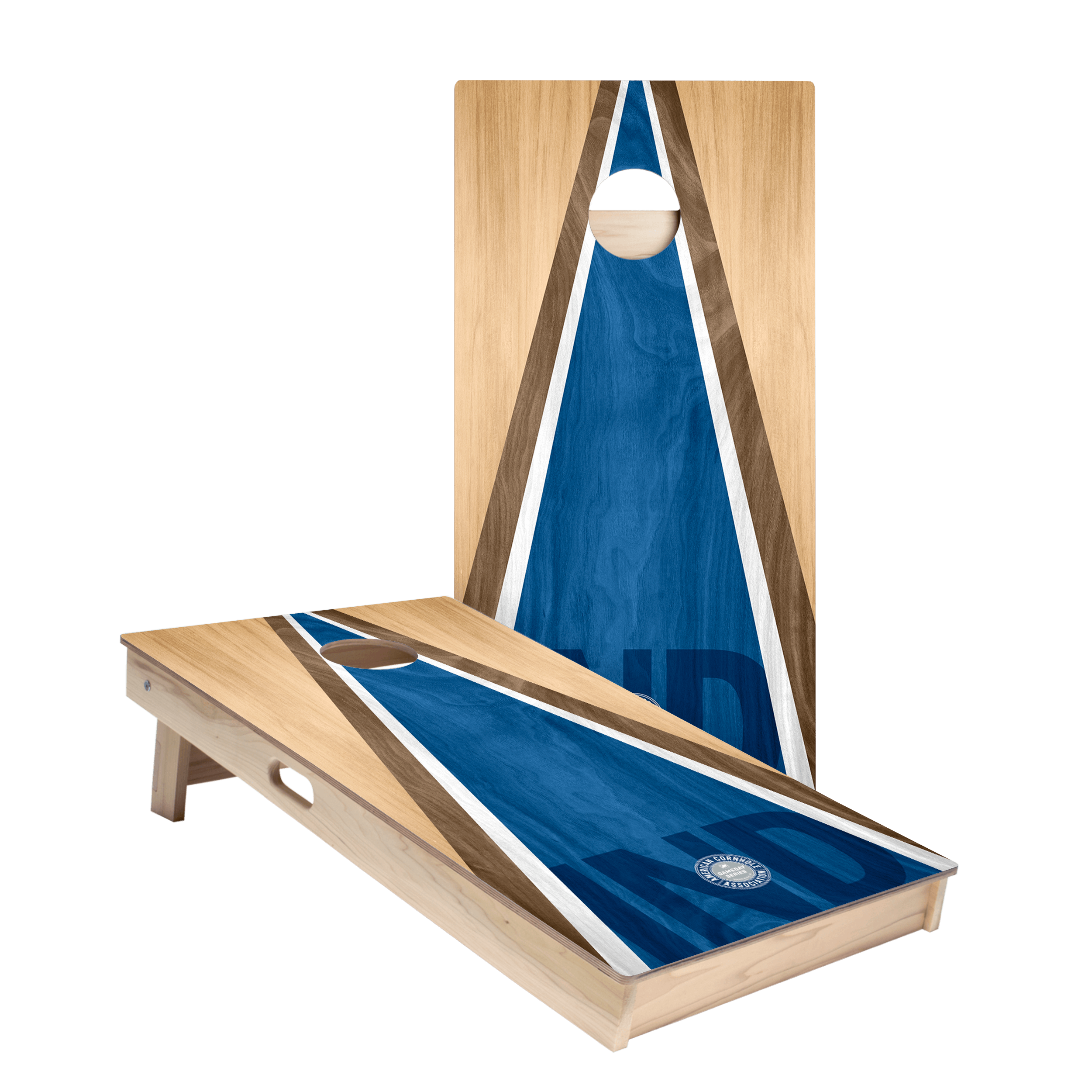 Indianapolis Football Gameday Classic Triangle Star Cornhole Boards