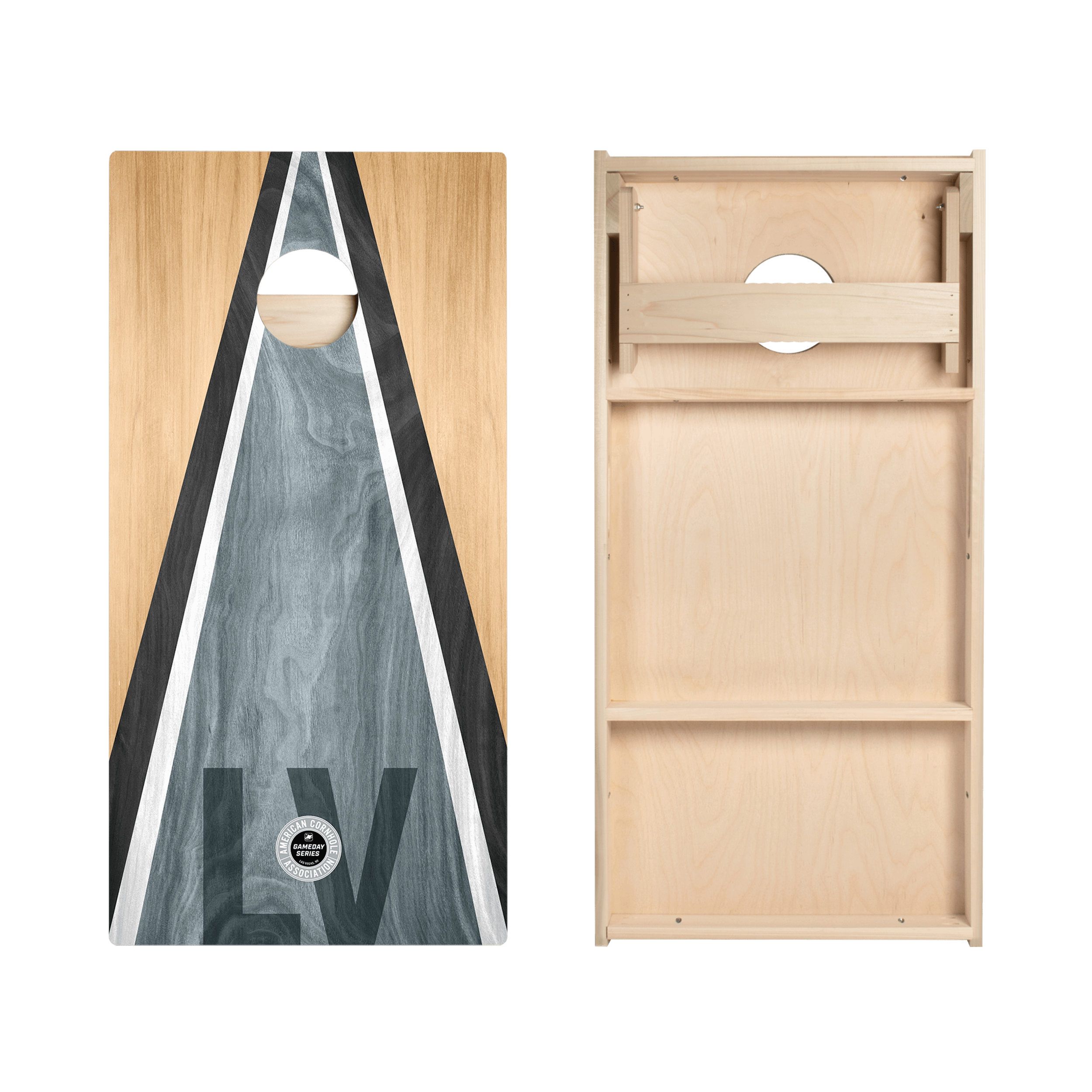 Las Vegas Football Gameday Classic Triangle Star Cornhole Boards