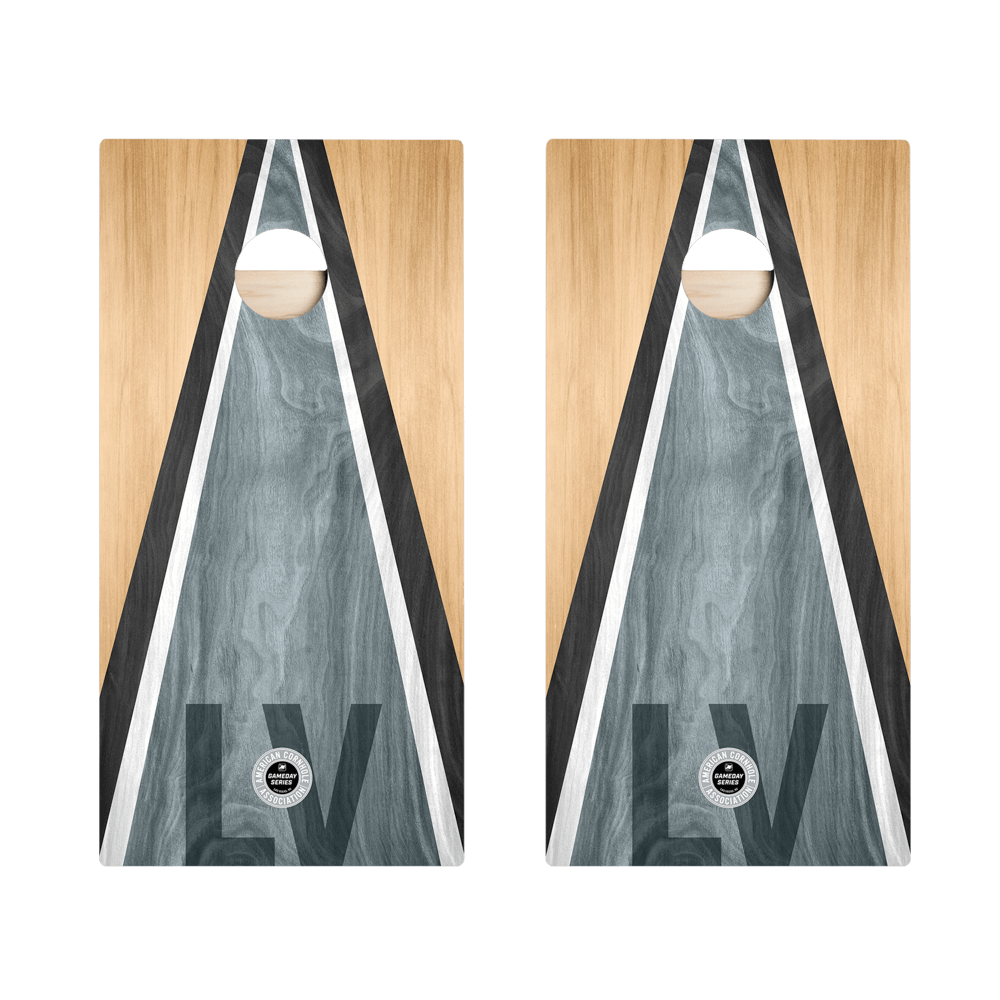 Las Vegas Football Gameday Classic Triangle Star Cornhole Boards