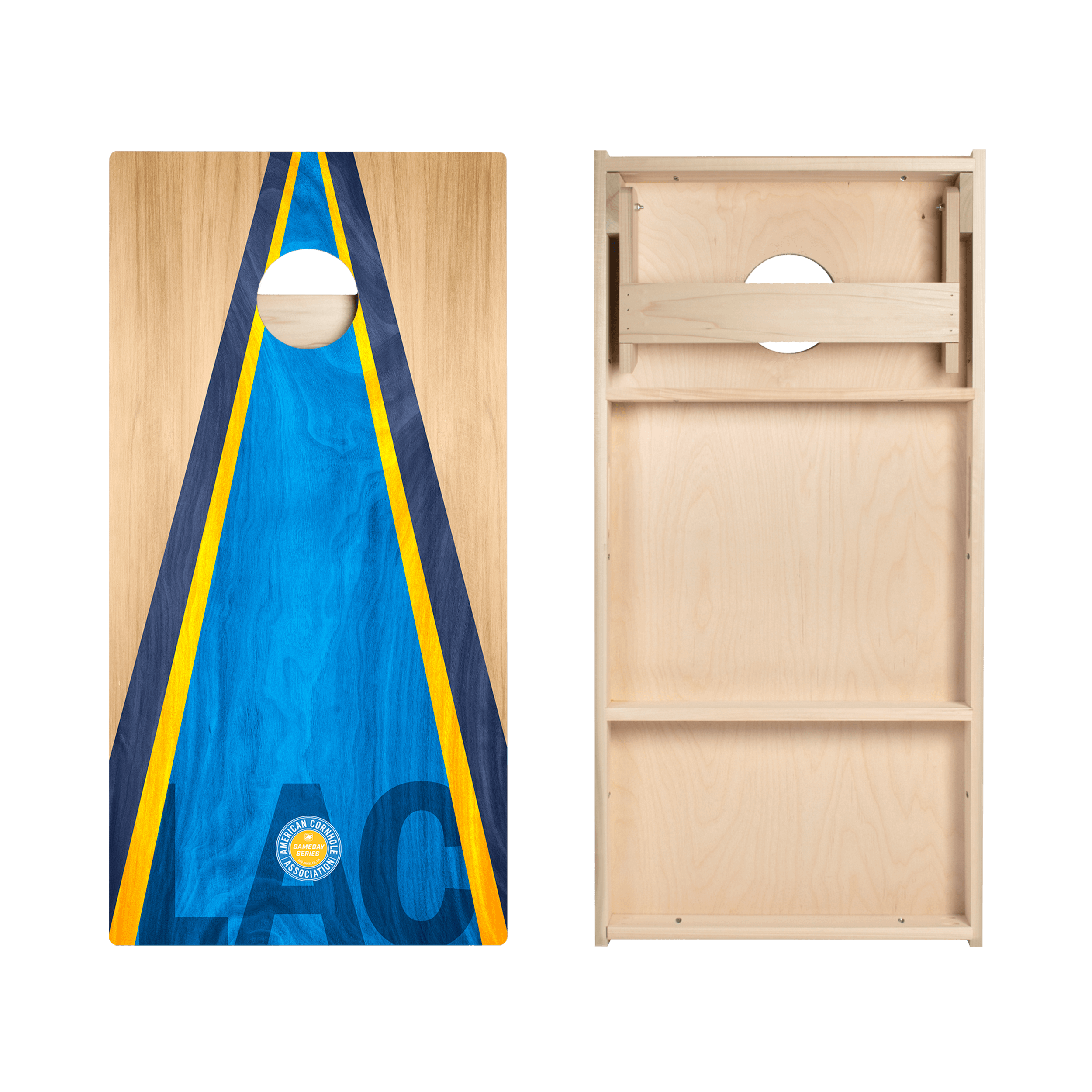 Los Angeles LAC Football Gameday Classic Triangle Star Cornhole Boards