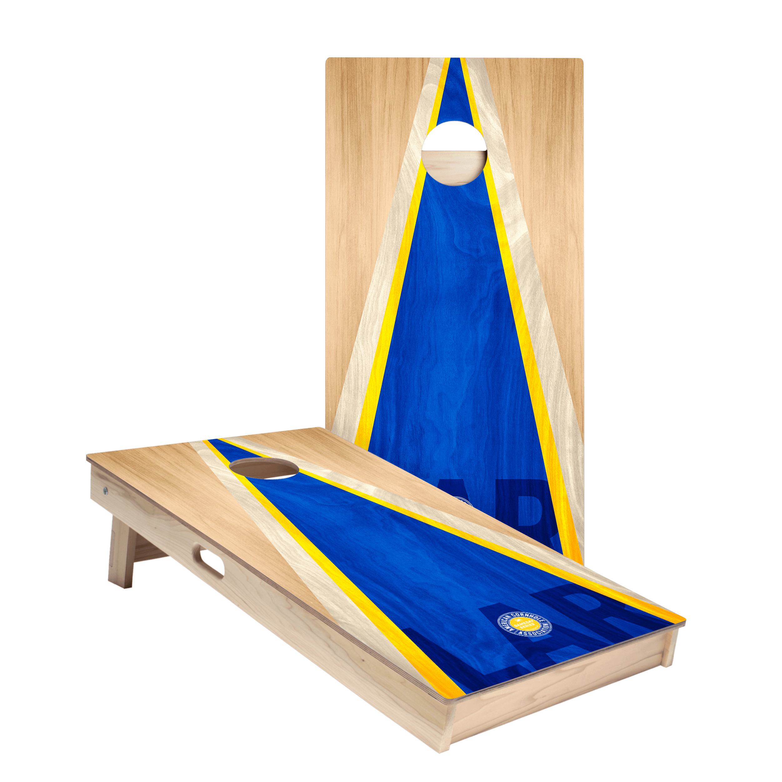 Los Angeles LAR Football Gameday Classic Triangle Star Cornhole Boards
