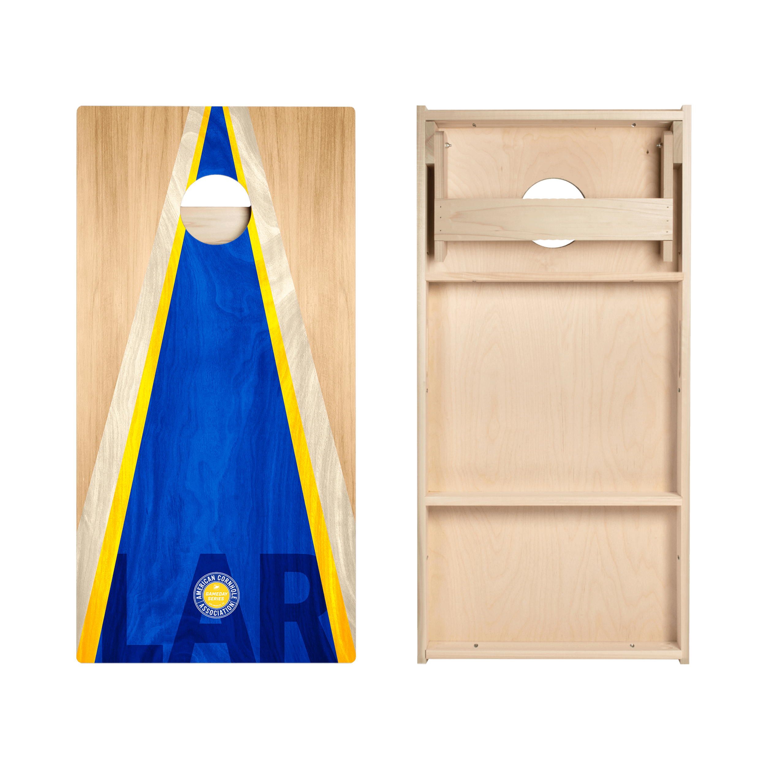 Los Angeles LAR Football Gameday Classic Triangle Star Cornhole Boards