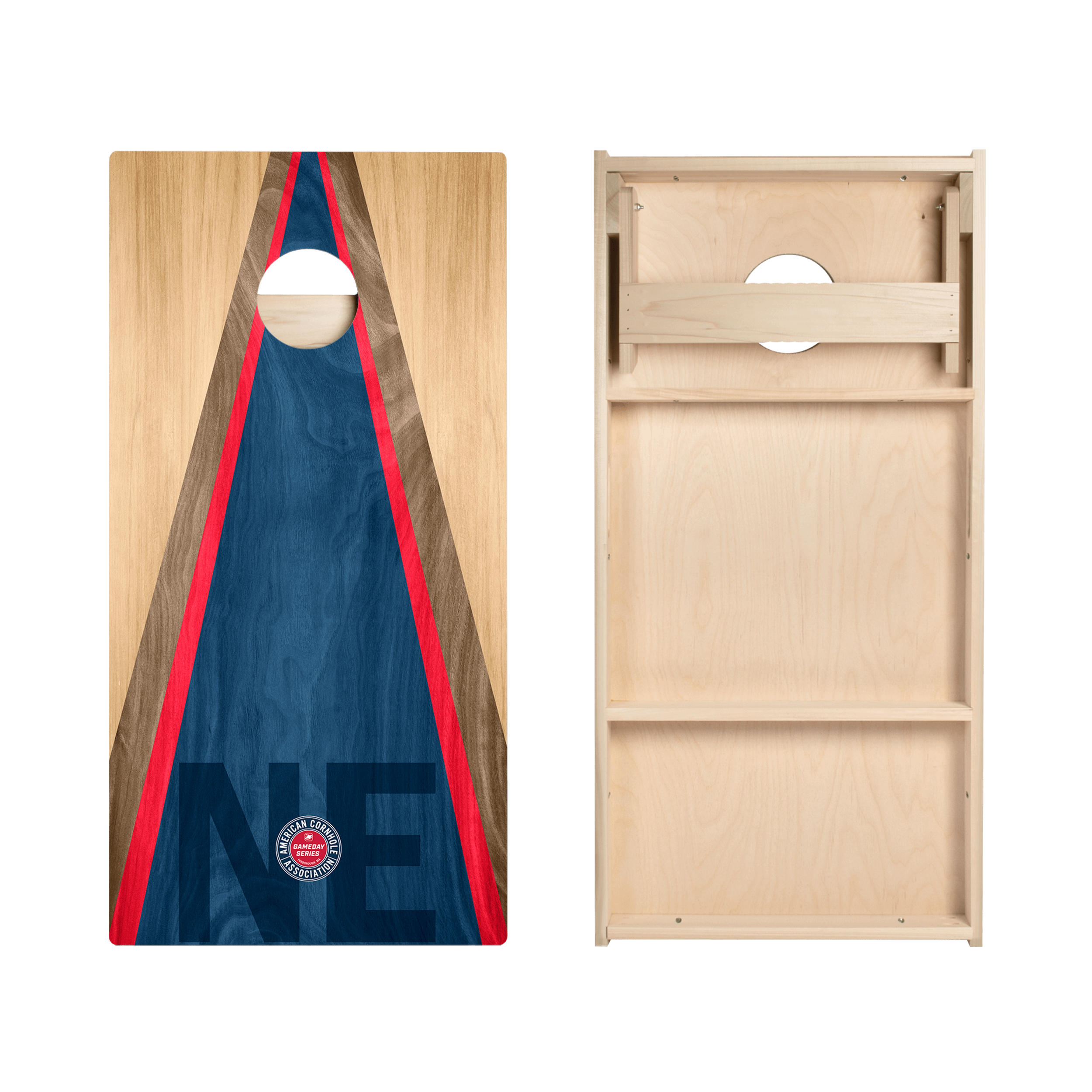 New England Football Gameday Classic Triangle Star Cornhole Boards