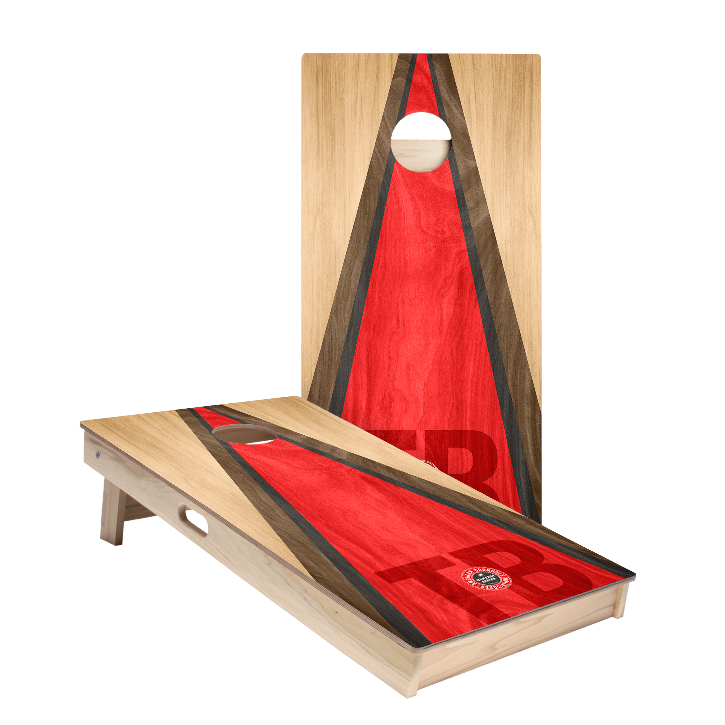Tampa Bay Football Gameday Classic Triangle Star Cornhole Boards