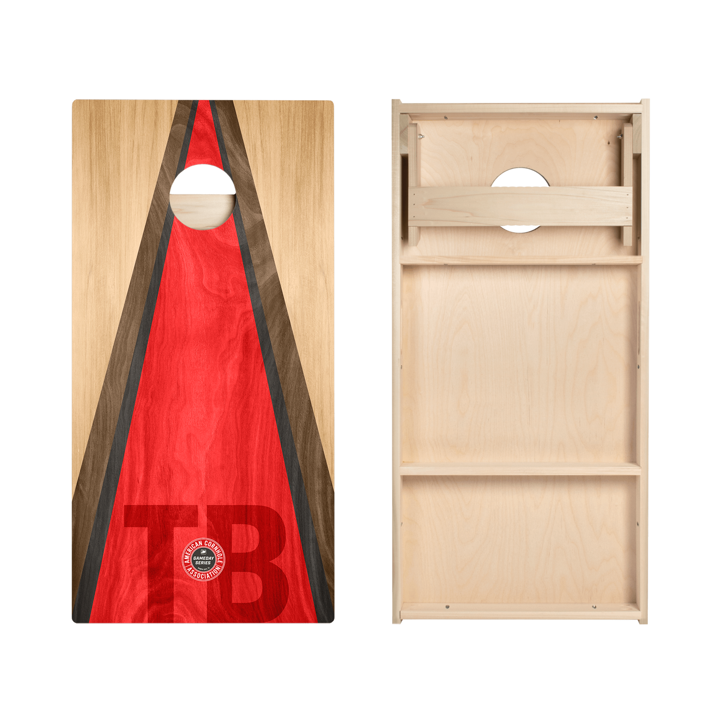 Tampa Bay Football Gameday Classic Triangle Star Cornhole Boards