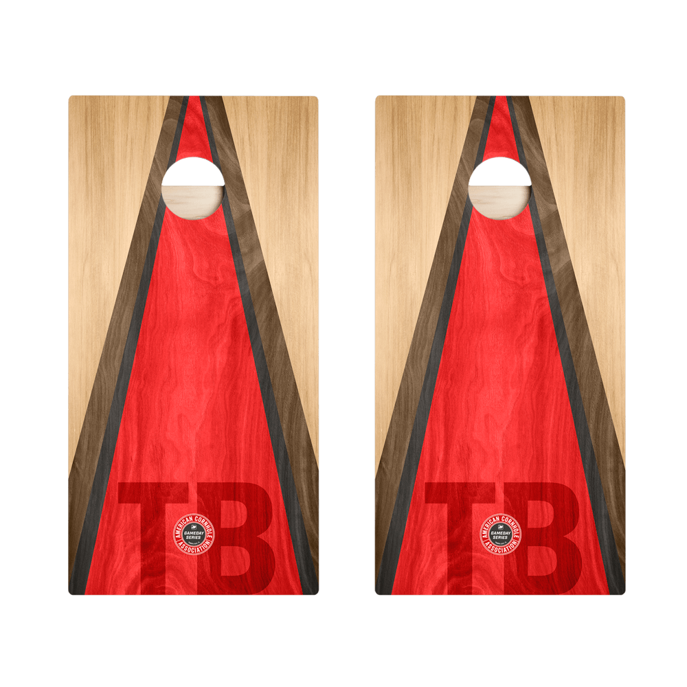 Tampa Bay Football Gameday Classic Triangle Star Cornhole Boards