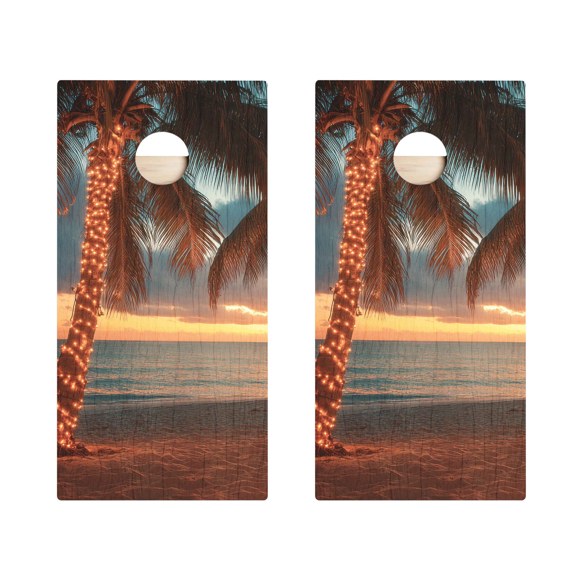 Tropical Christmas Limited Edition Star Cornhole Boards | 12.24 Drop