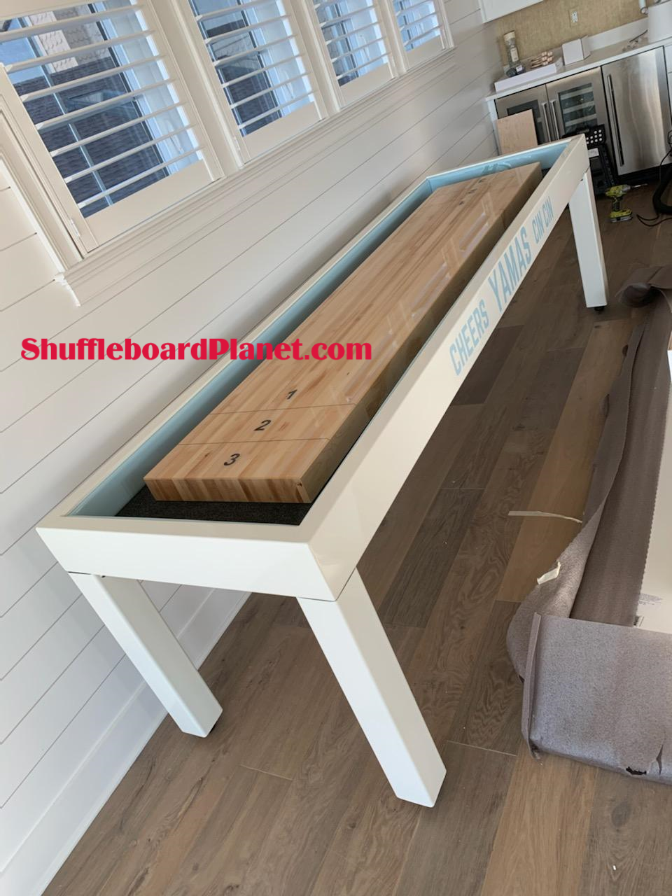Hudson Metro Shuffleboard 9'-22' with Custom Finish Options