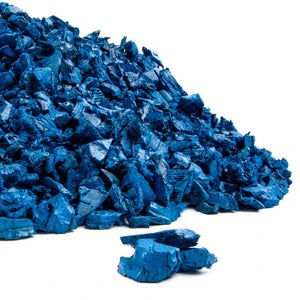 PLAYSAFER Rubber Mulch Blue