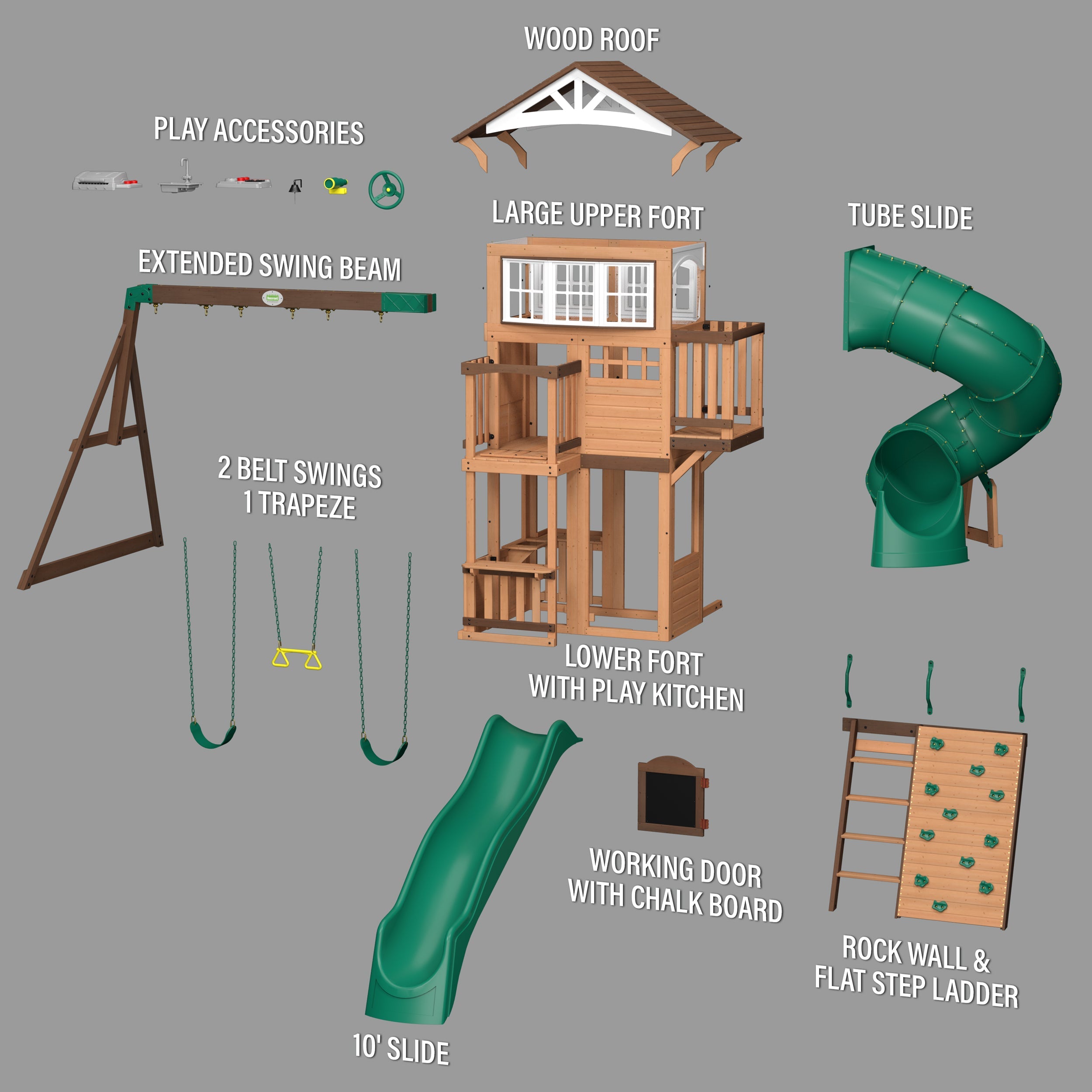 Bristol Point Swing Set