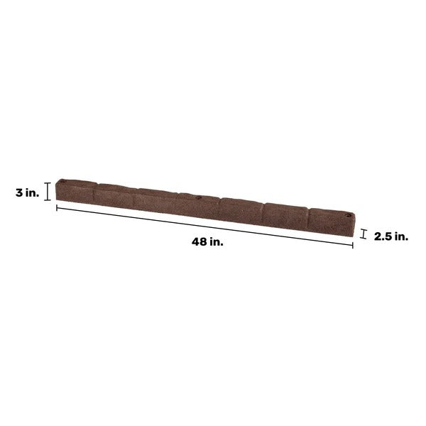 PLAYSAFER Cobblestone SmartLoc Rubber Border