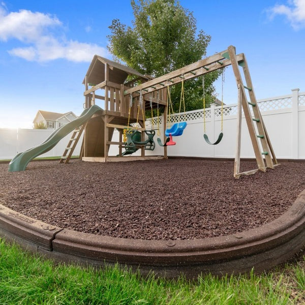 PLAYSAFER Rubber Mulch Cocoa Brown