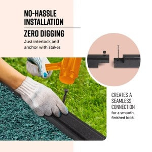 PLAYSAFER Commercial Rubber Border