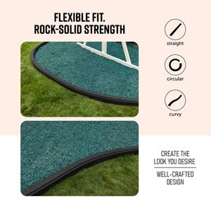 PLAYSAFER Commercial Rubber Border
