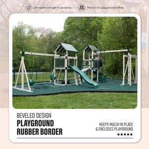 PLAYSAFER Commercial Rubber Border