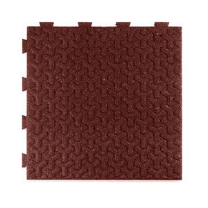 PLAYSAFER Dimensional Interlocking Rubber Paver Tile