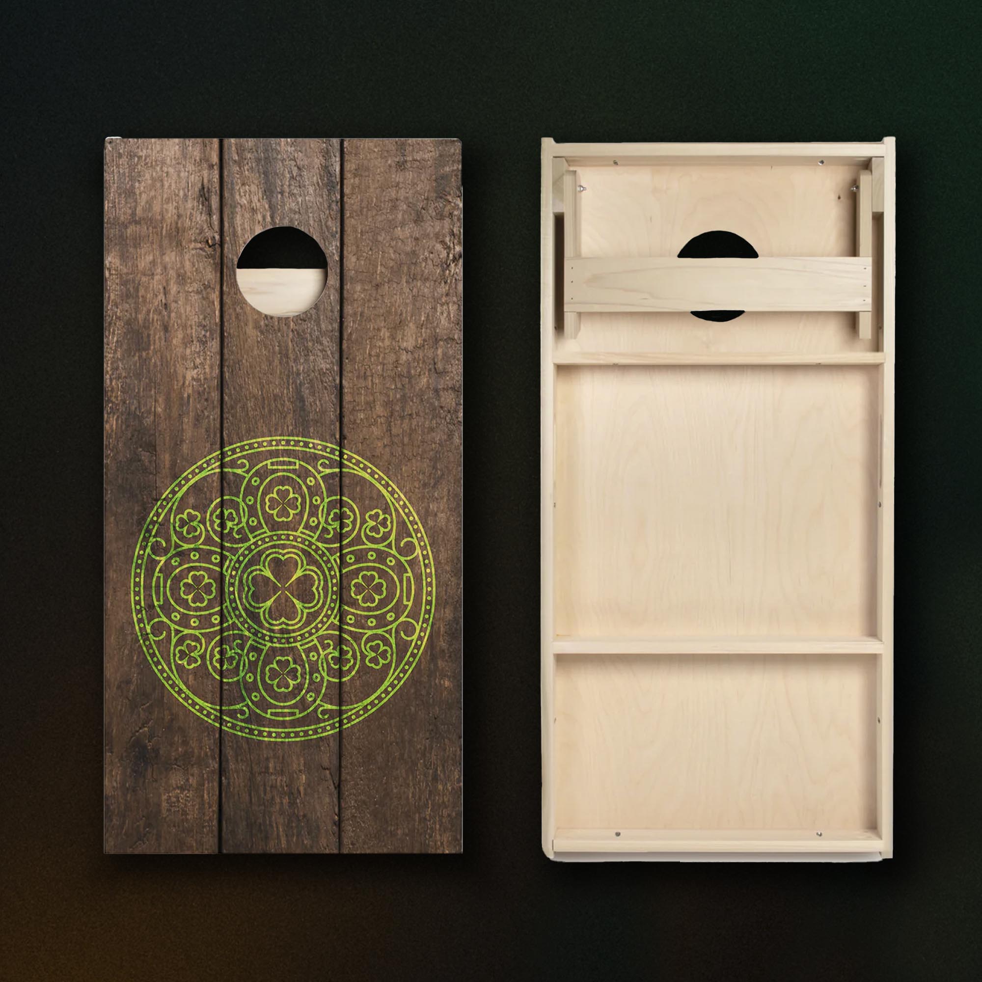 Wood Irish Pub Limited Edition Star Cornhole Boards | 03.25 Drop