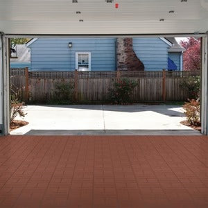 PLAYSAFER Dual Sided Rubber Paver Tile