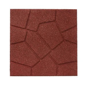 PLAYSAFER Dual Sided Rubber Paver Tile