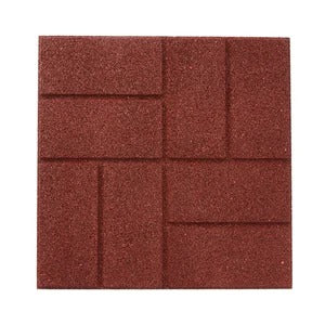 PLAYSAFER Dual Sided Rubber Paver Tile