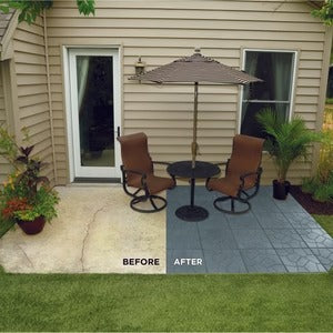 PLAYSAFER Dual Sided Rubber Paver Tile