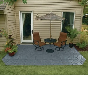 PLAYSAFER Dual Sided Rubber Paver Tile