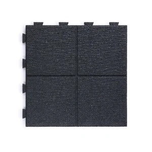 PLAYSAFER Foursquare Interlocking Rubber Paver Tile