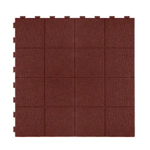 PLAYSAFER Foursquare Interlocking Rubber Paver Tile