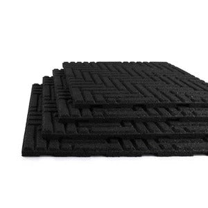 PLAYSAFER Herringbone Hidder Interlock Rubber Pavers