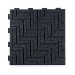 PLAYSAFER Herringbone Hidder Interlock Rubber Pavers