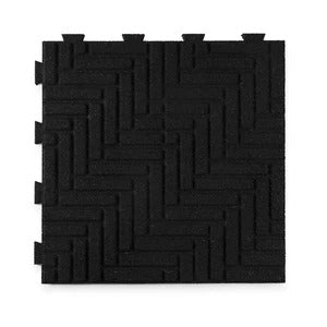PLAYSAFER Herringbone Hidder Interlock Rubber Pavers