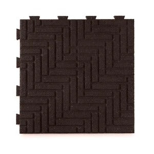 PLAYSAFER Herringbone Hidder Interlock Rubber Pavers