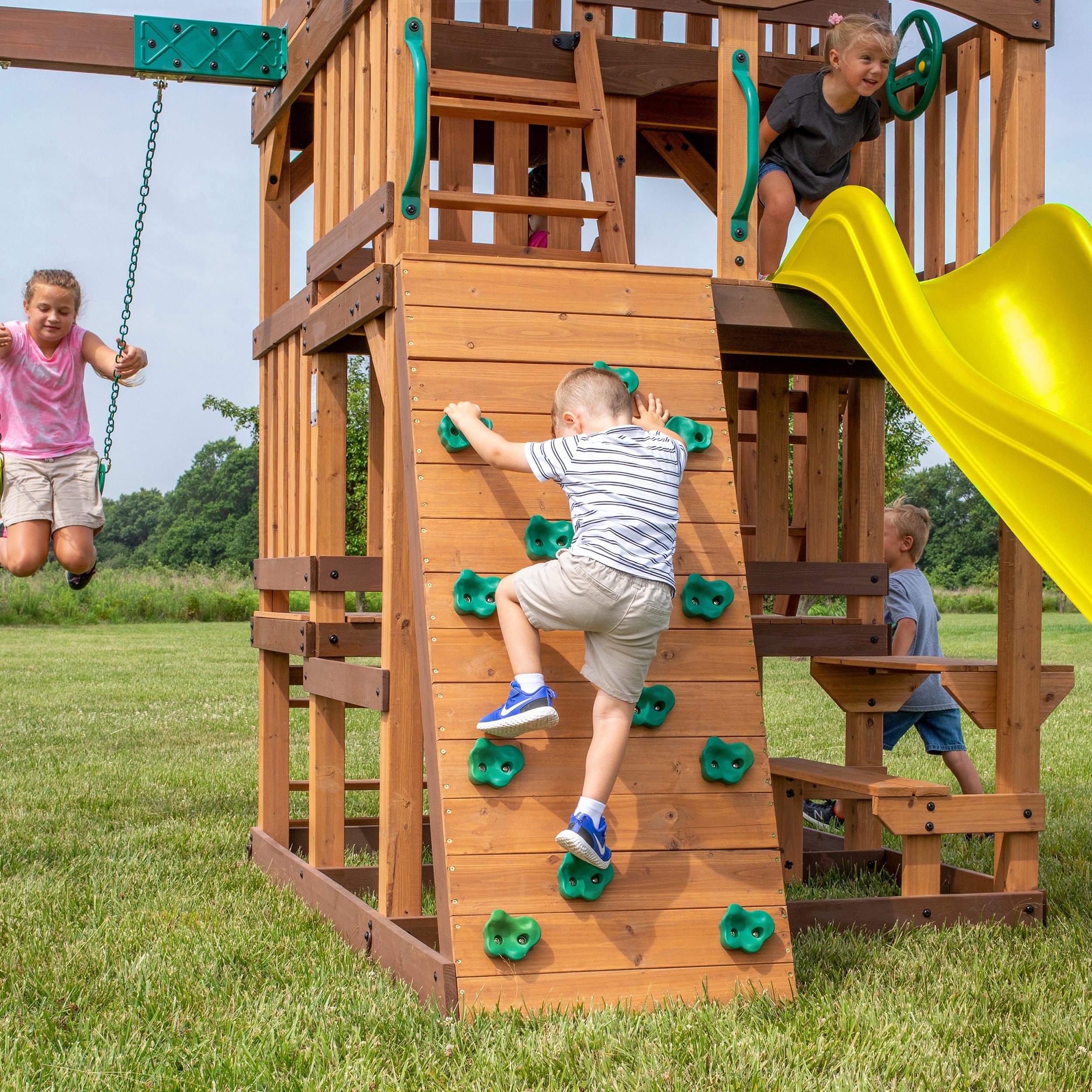 Highlander Swing Set