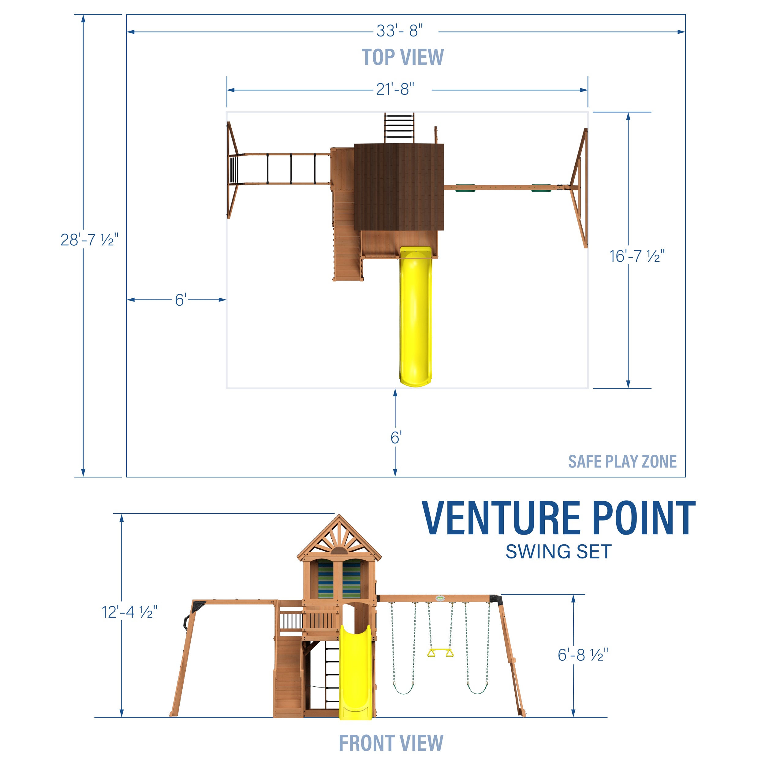 Oceanview Swing Set