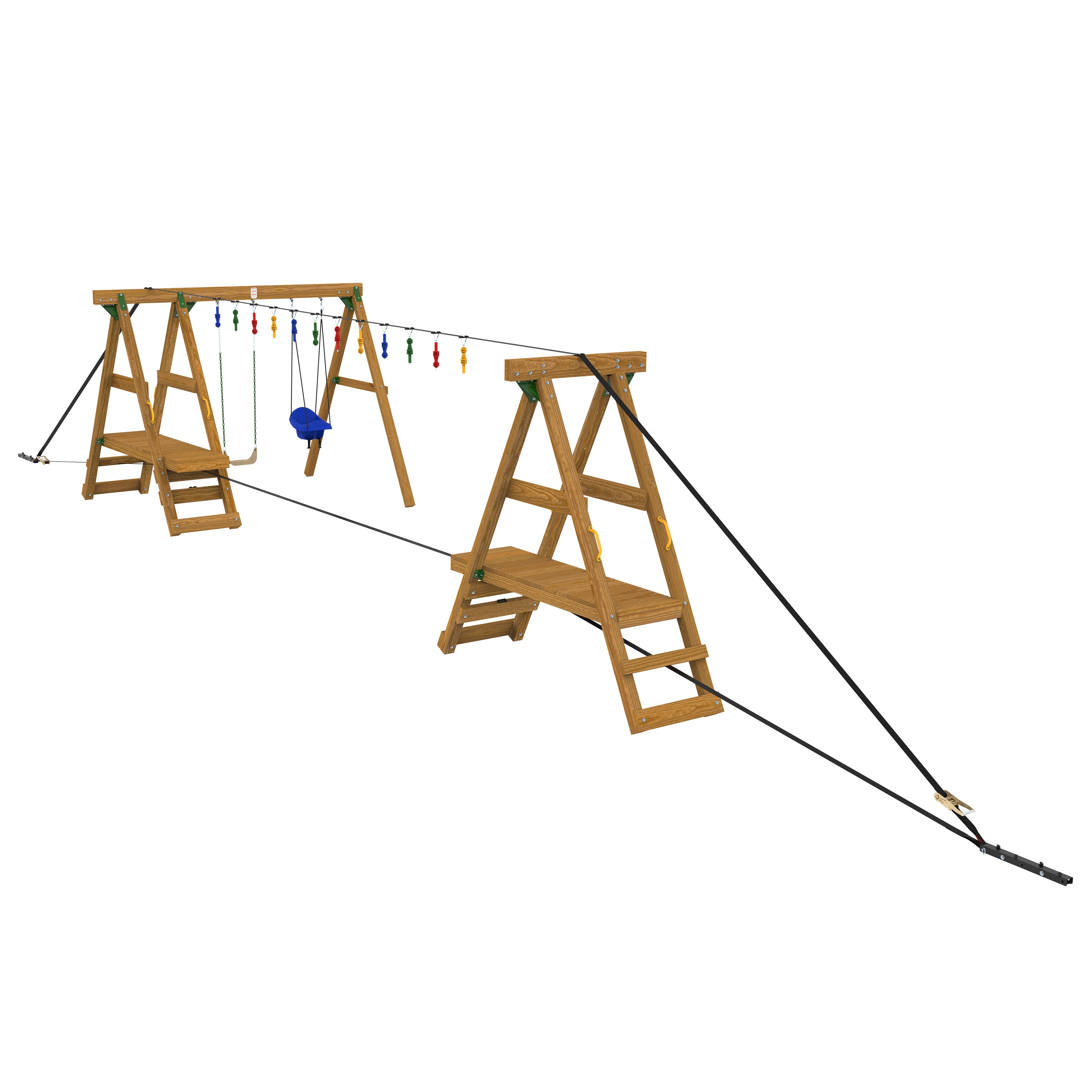 Ninja Power Platform Gold Playset