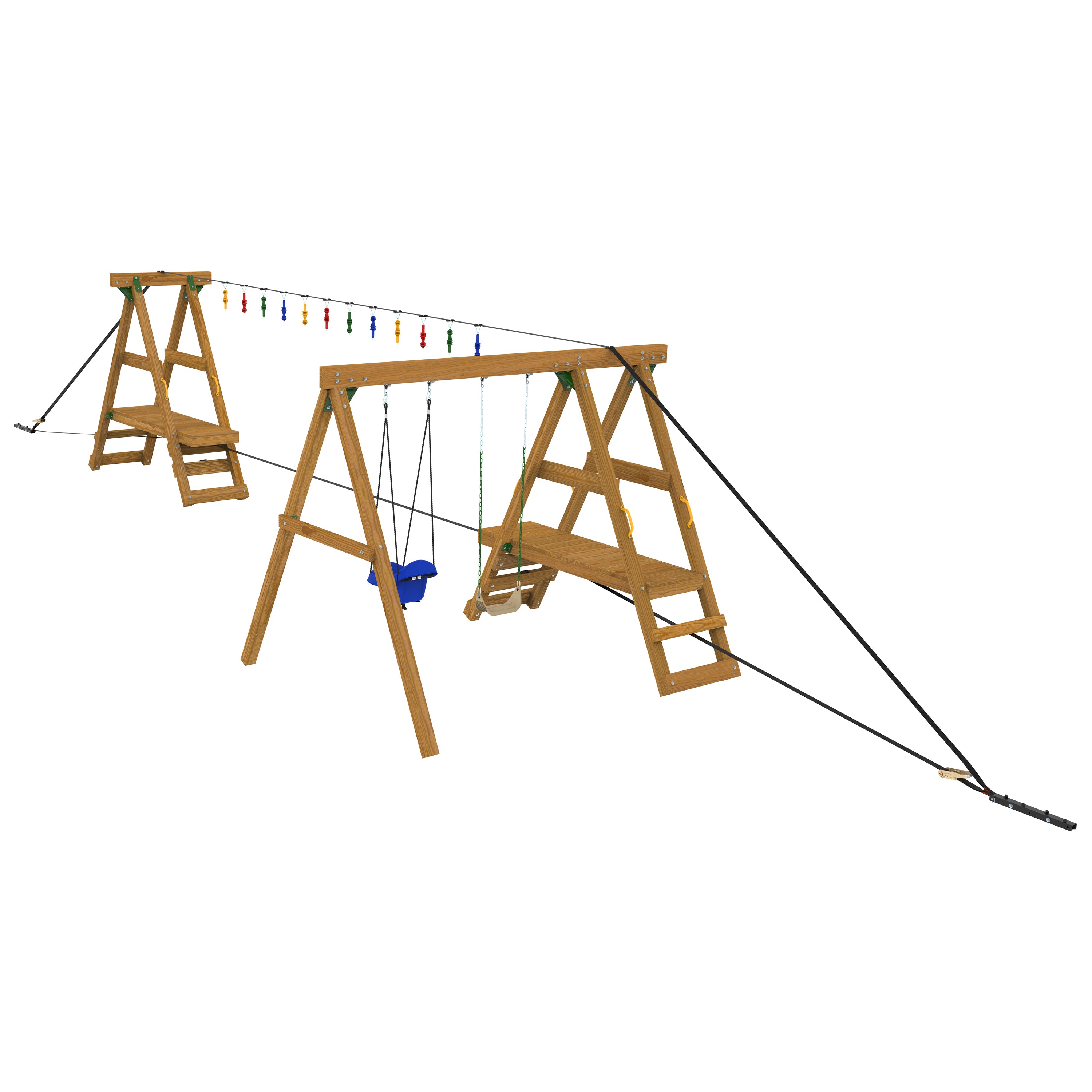 Ninja Power Platform Gold Playset