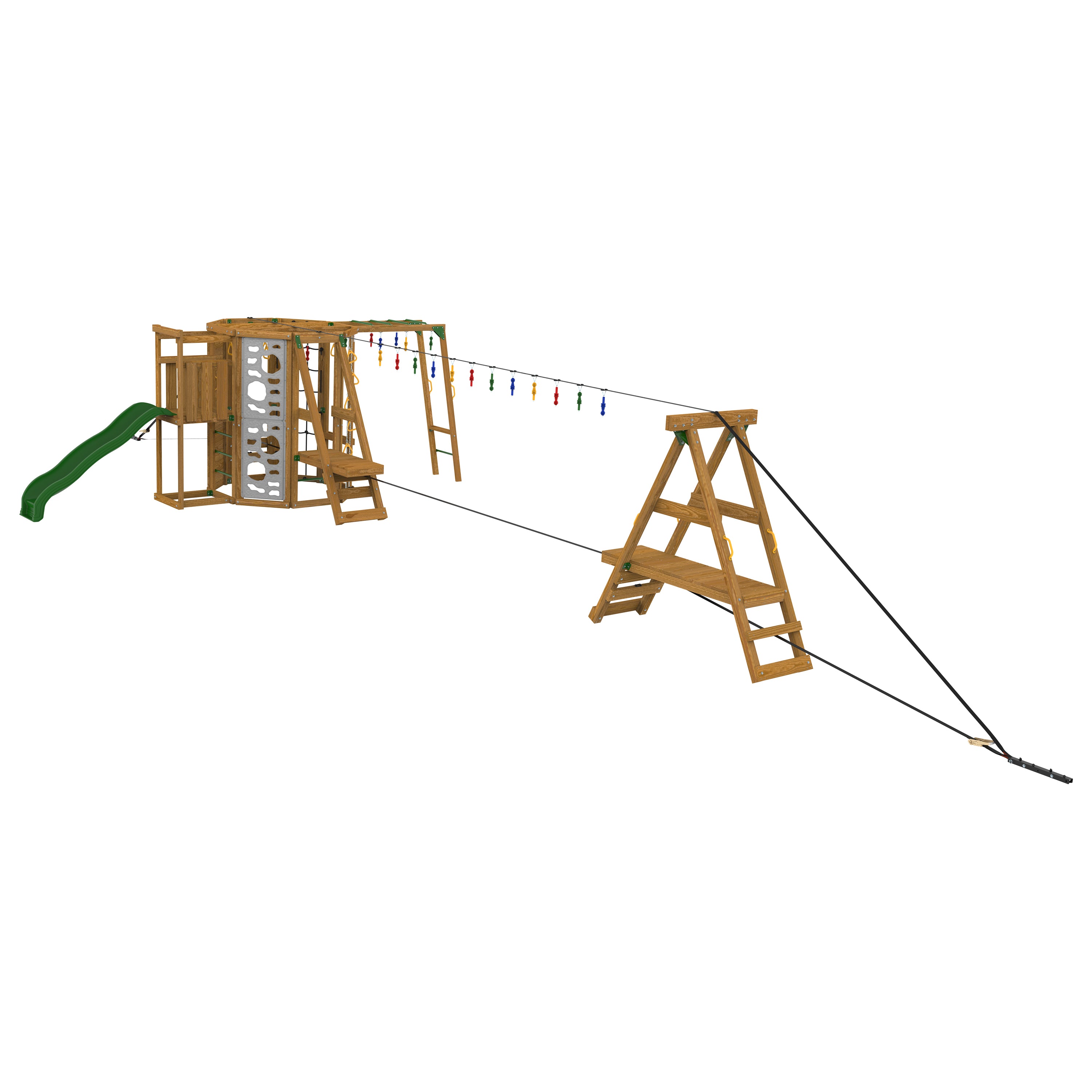 Ninja Power Tower Silver Playset