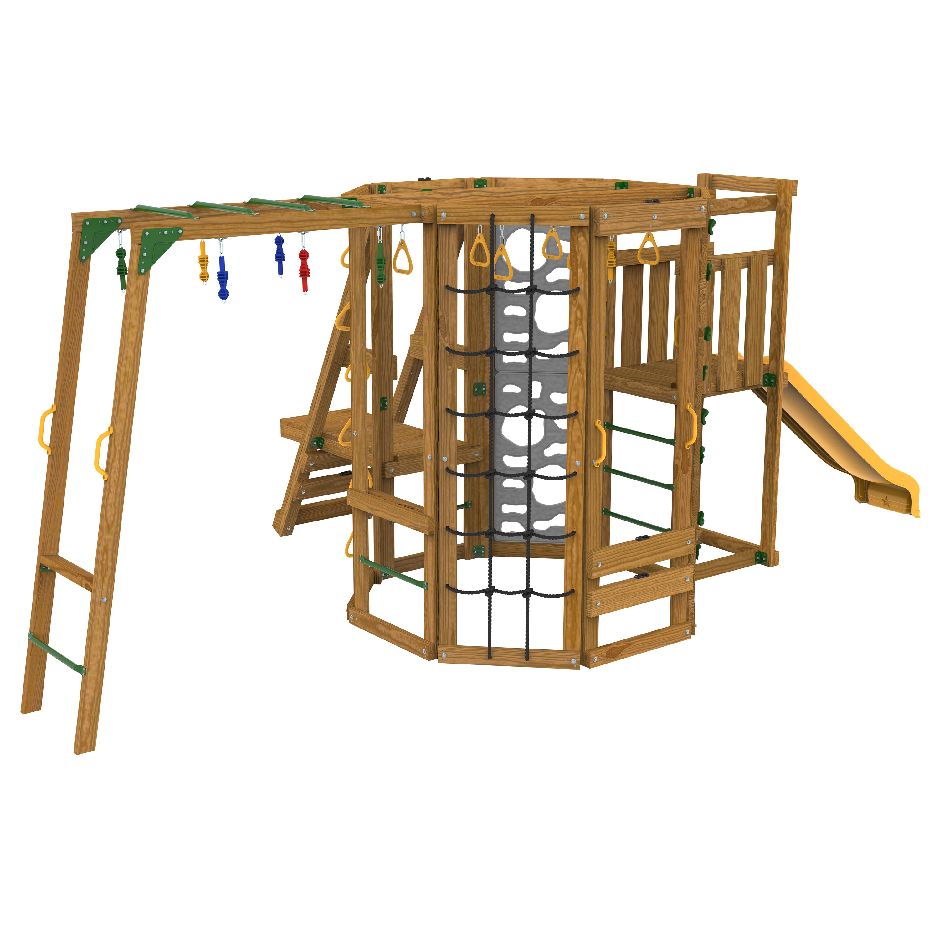 Ninja Power Tower Bronze Playset