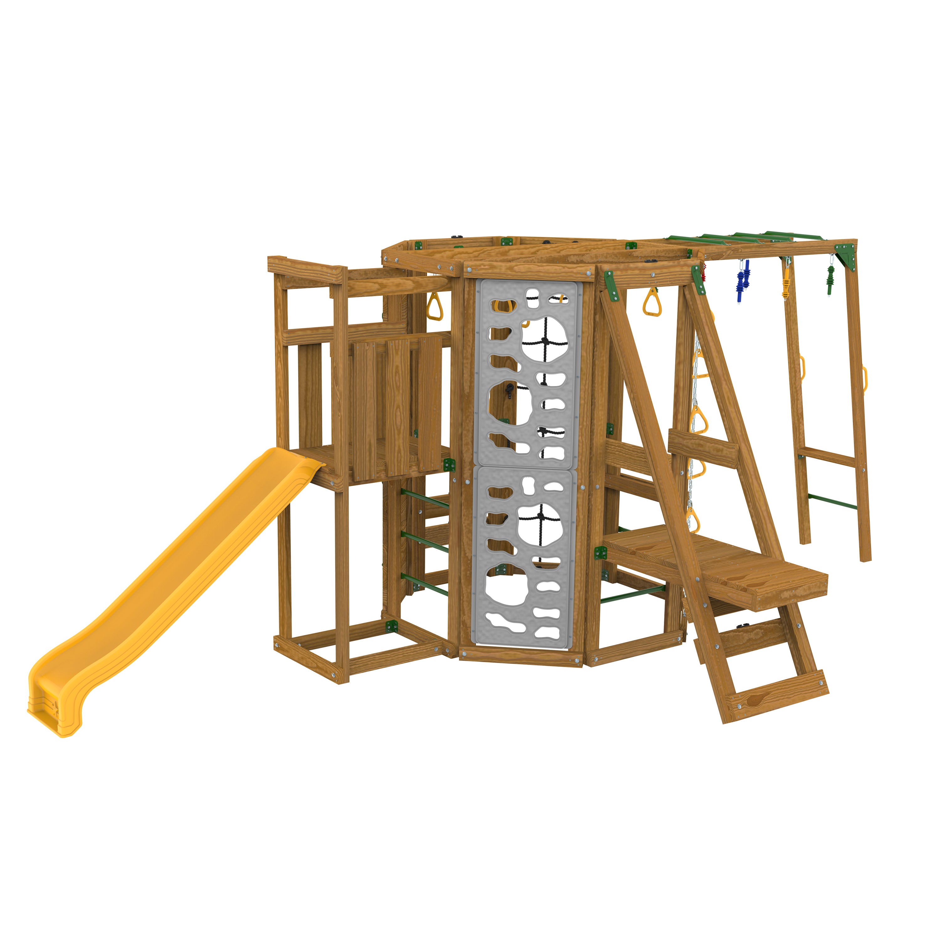 Ninja Power Tower Bronze Playset