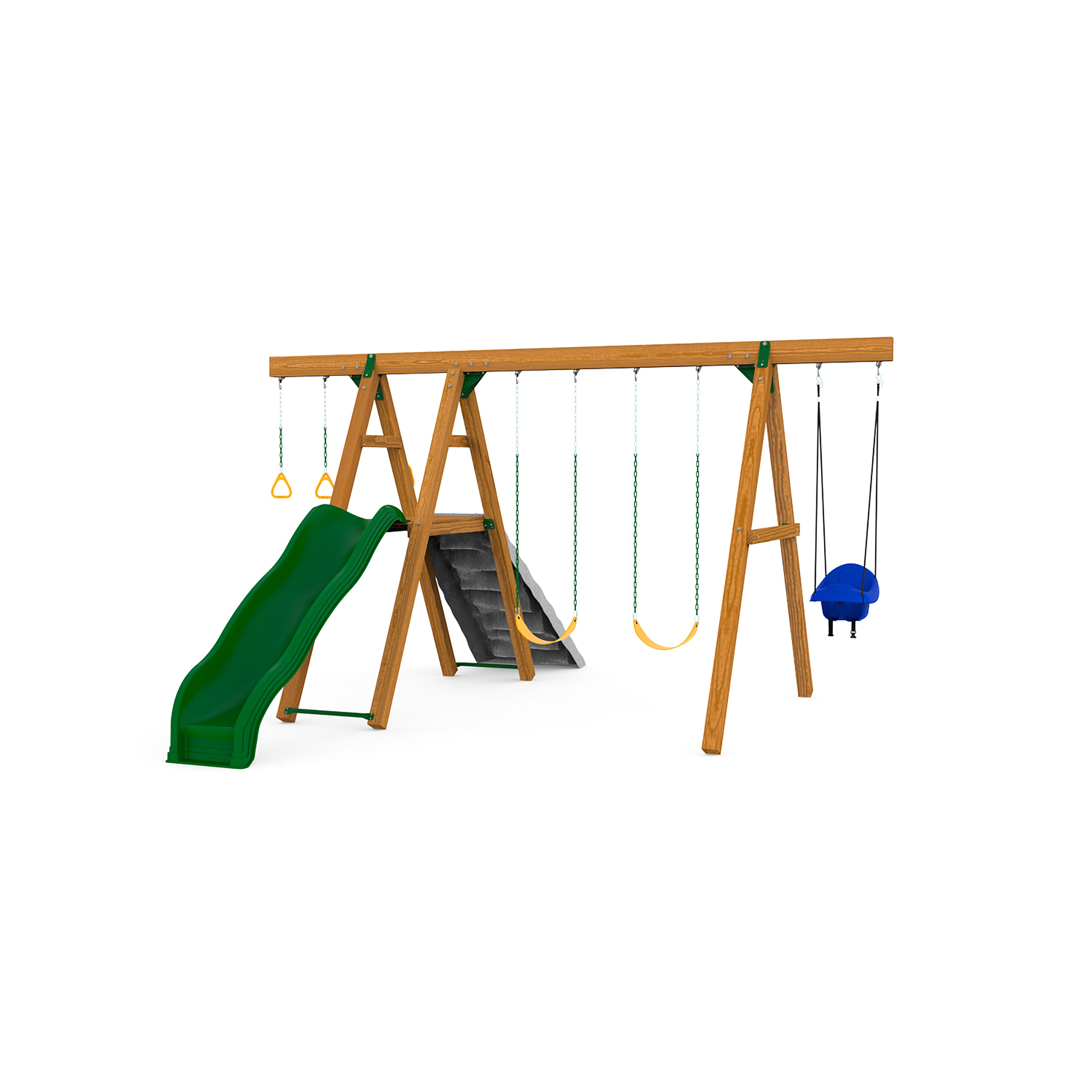 Mesa Gold Swing Set | 8 Activities