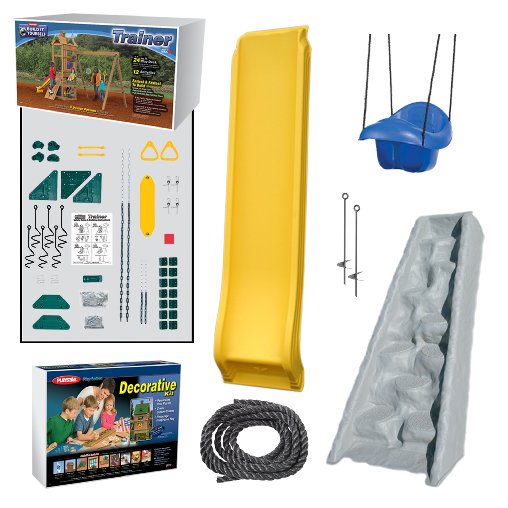 Trainer Silver Playset | 12 Activities