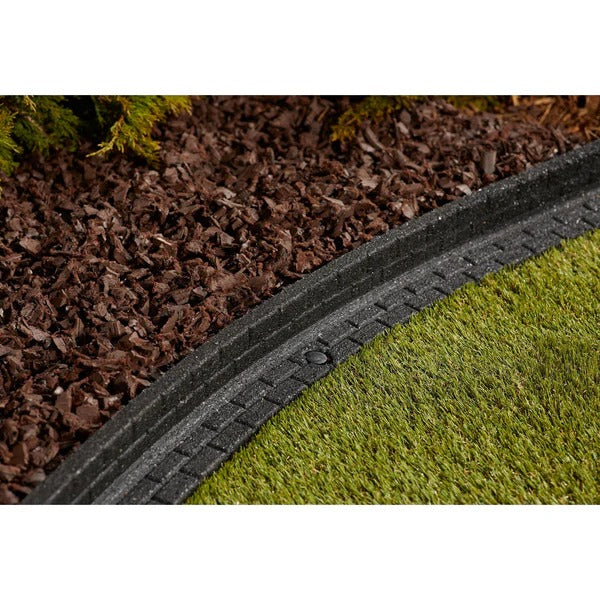 PLAYSAFER L Shape Rubber Border - Brick