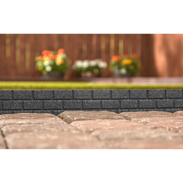 PLAYSAFER L Shape Rubber Border - Brick