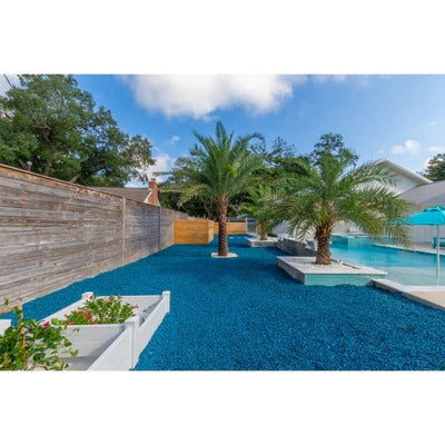 PLAYSAFER Landscape Rubber Mulch Blue