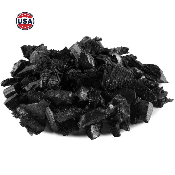 PLAYSAFER Landscape Rubber Mulch Painted Black