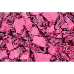 PLAYSAFER Landscape Rubber Mulch Hot Pink
