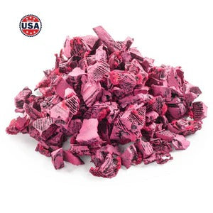 PLAYSAFER Landscape Rubber Mulch Hot Pink