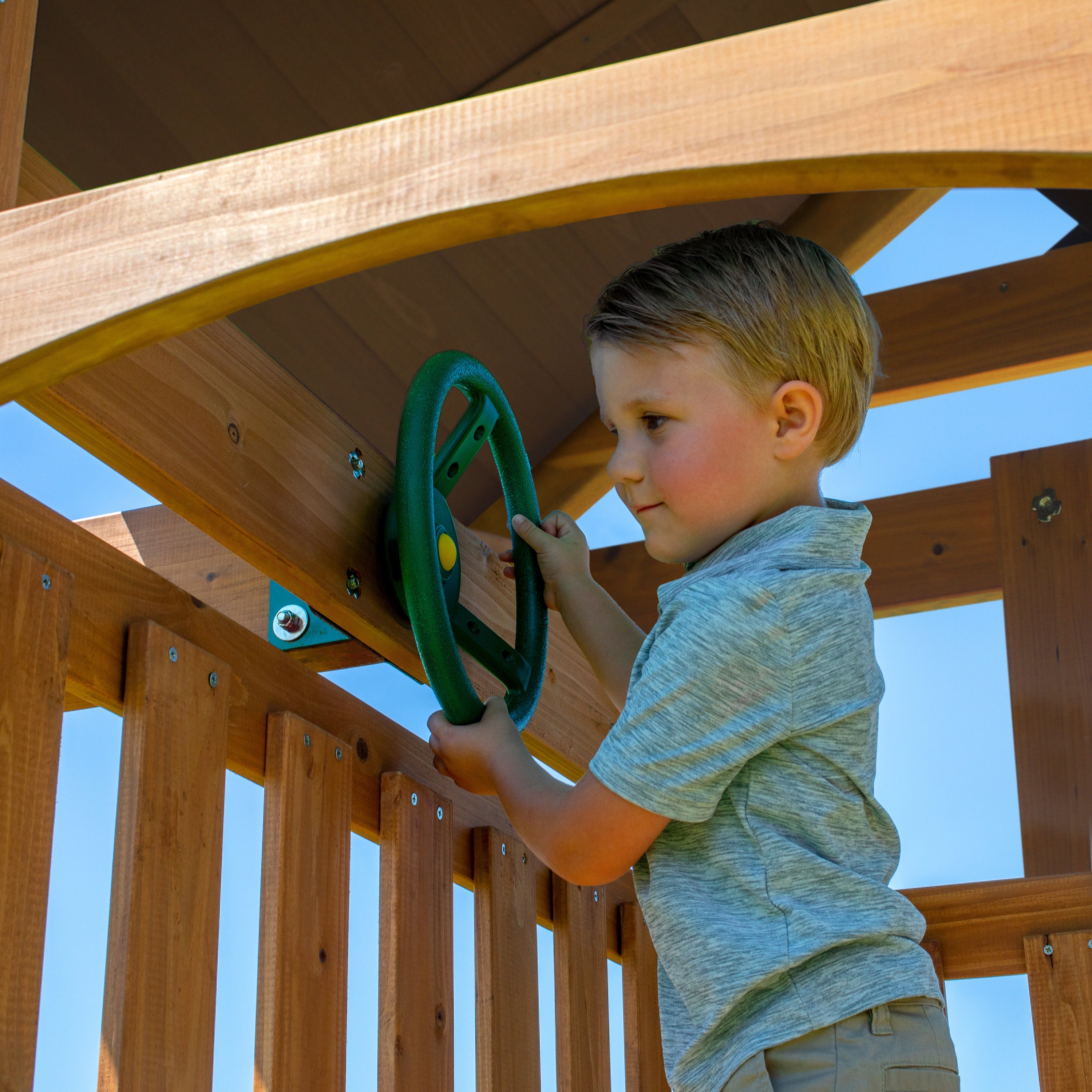 Lightning Ridge Swing Set