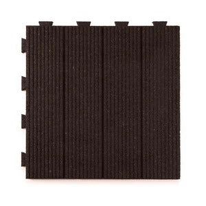 PLAYSAFER Linear Interlocking Rubber Paver Tile