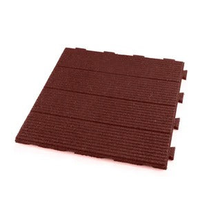 PLAYSAFER Linear Interlocking Rubber Paver Tile